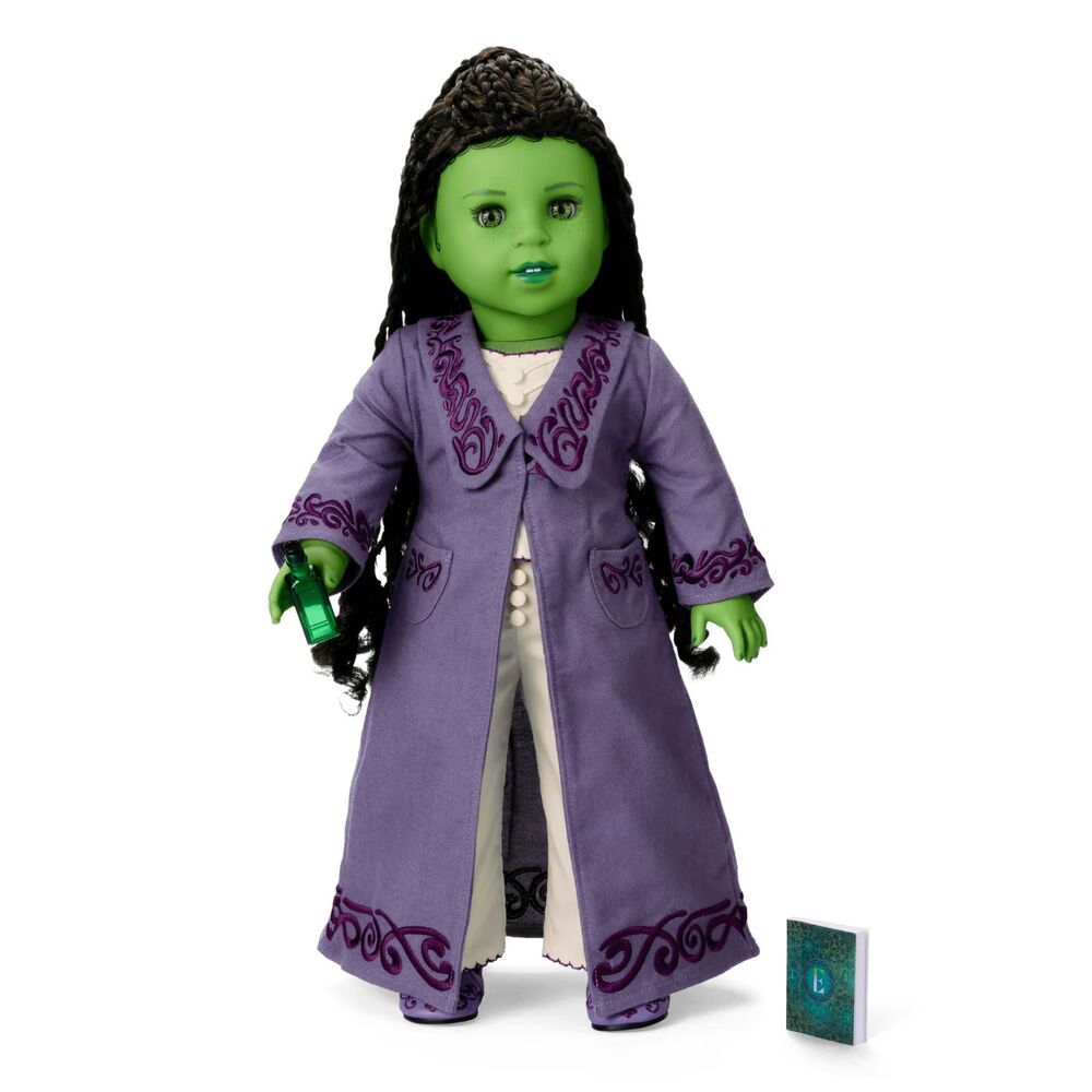 American Girl Elphaba Wicked Doll with Pajama Set Retired Limited Edition Rare